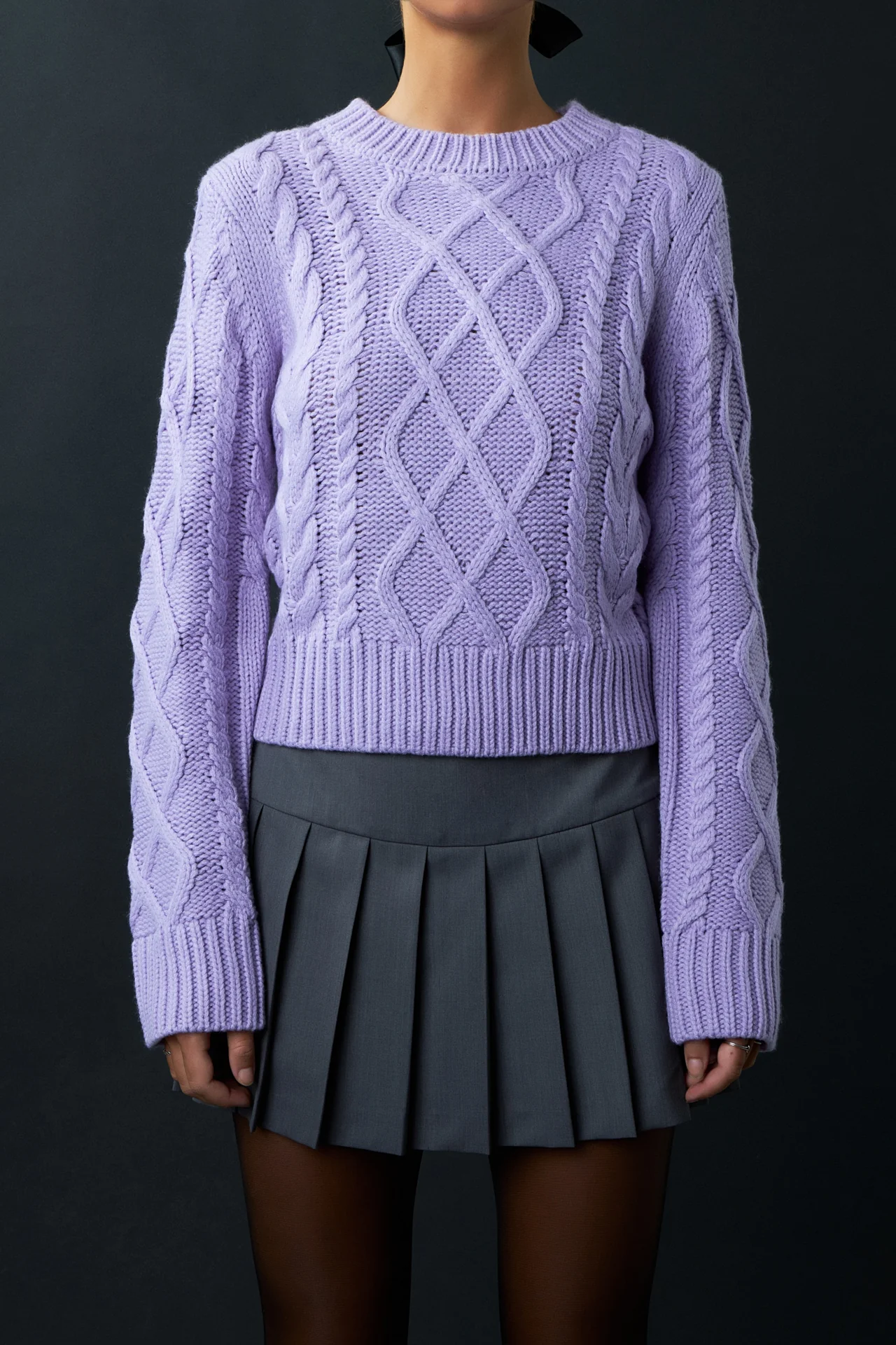 Cable-Knit Sweater - Image 12