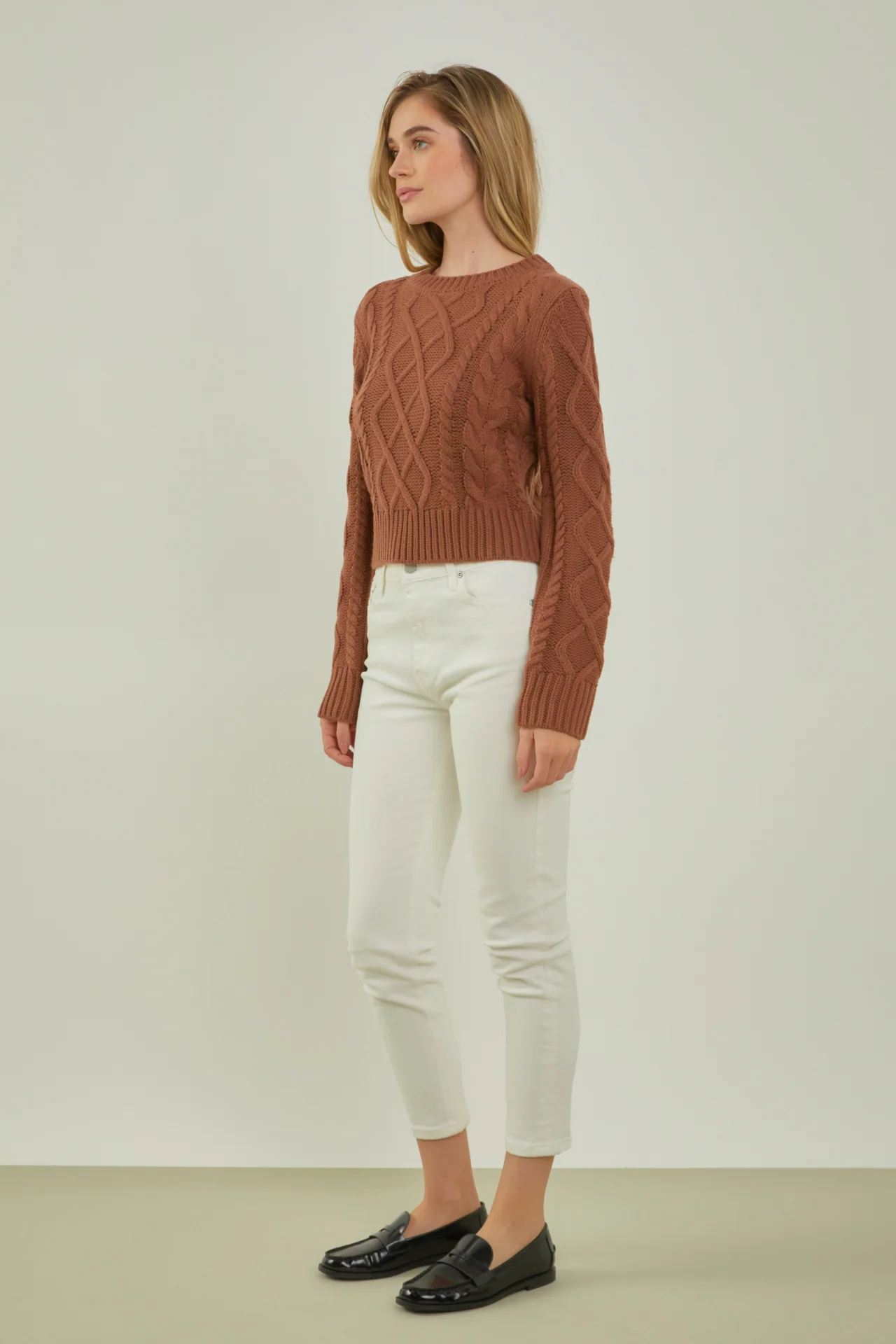 Cable-Knit Sweater - Image 23