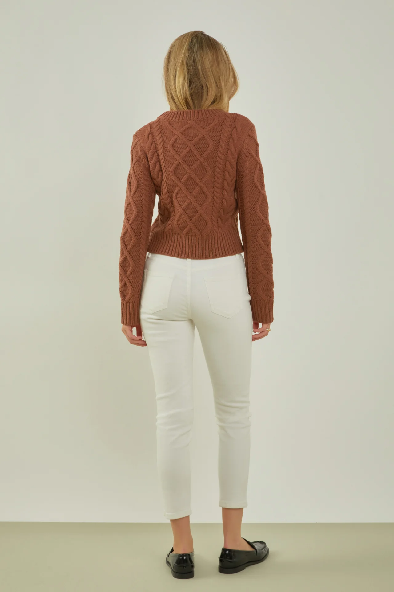 Cable-Knit Sweater - Image 24