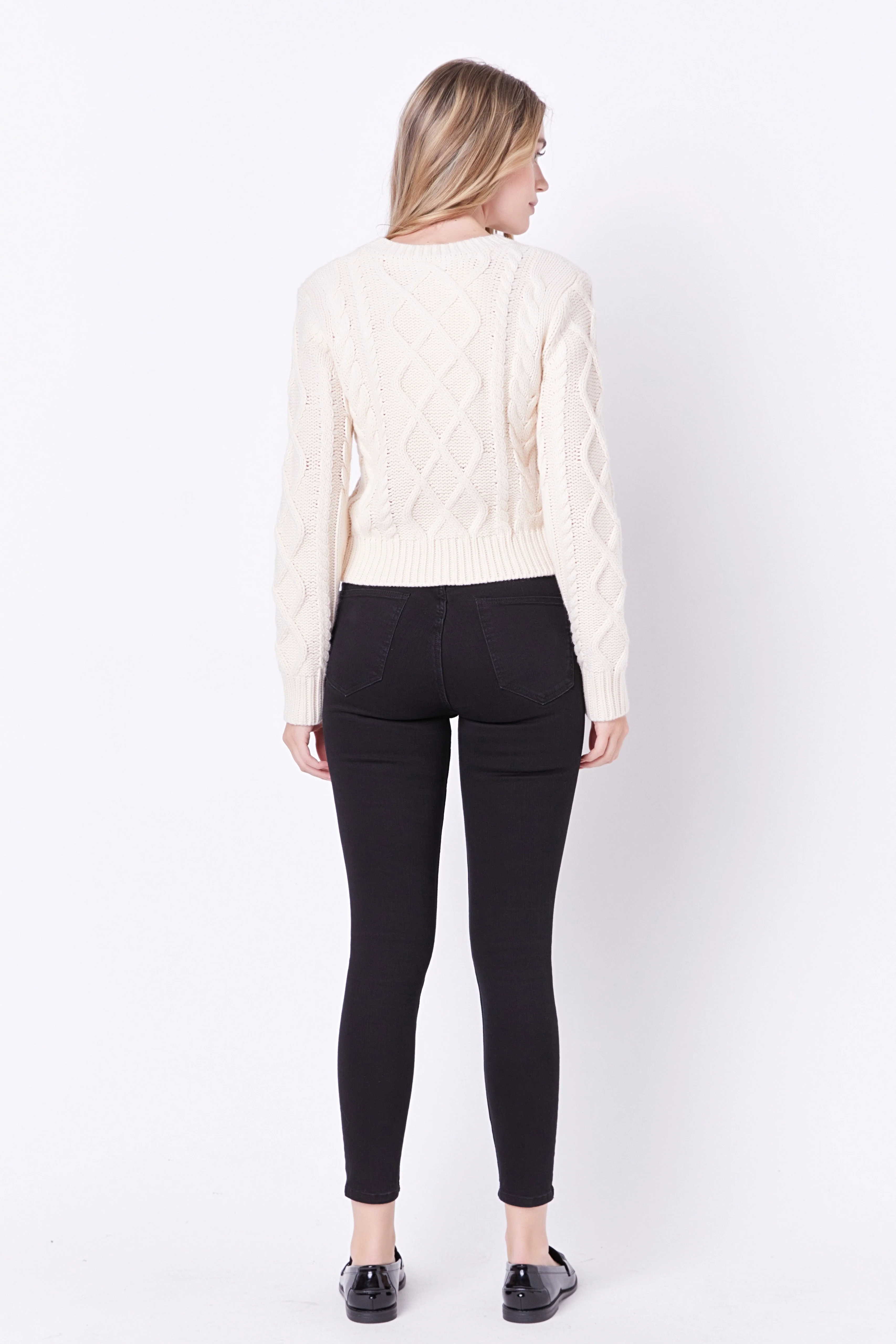 Cable-Knit Sweater - Image 9