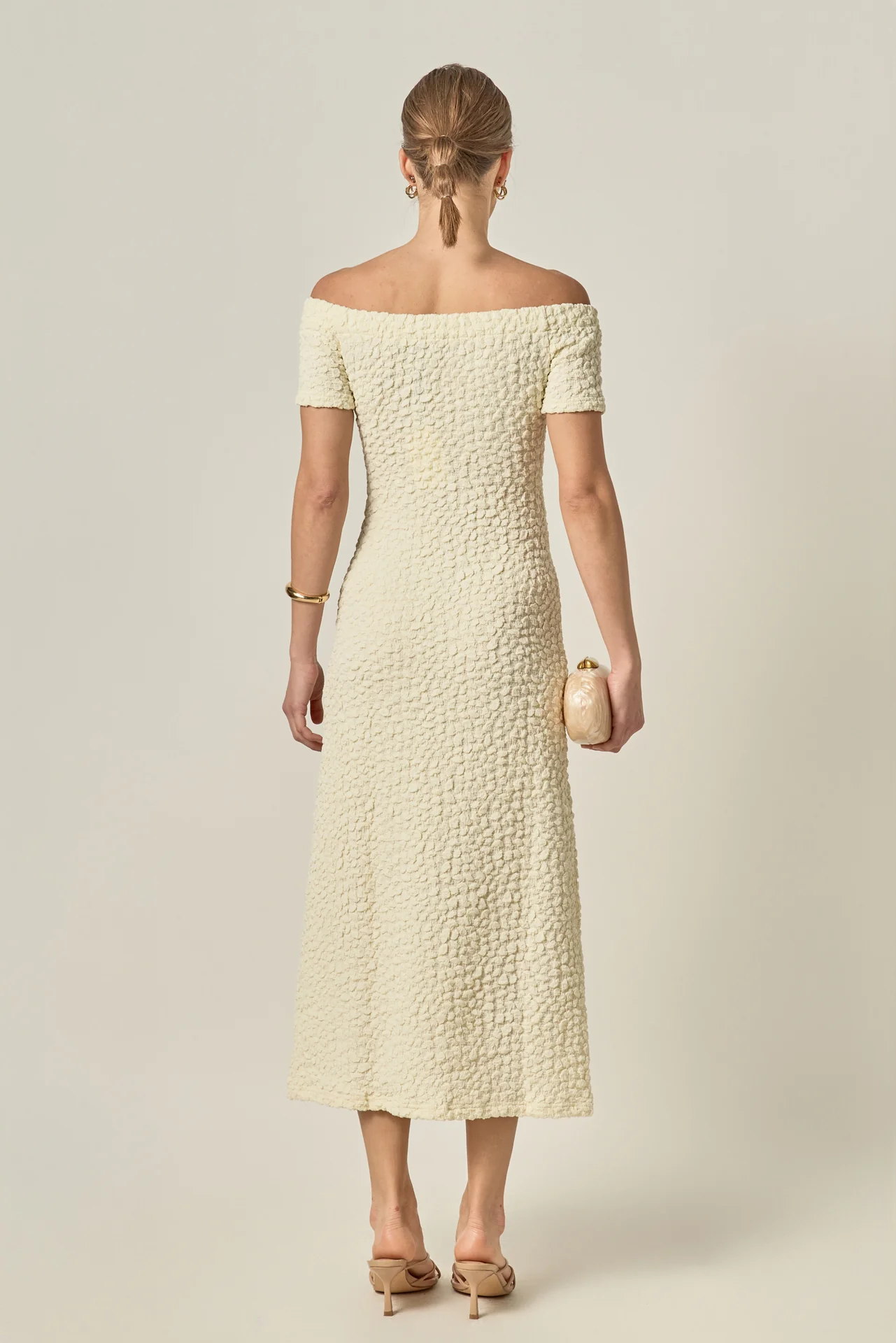 Textured Midi Dress - Image 12