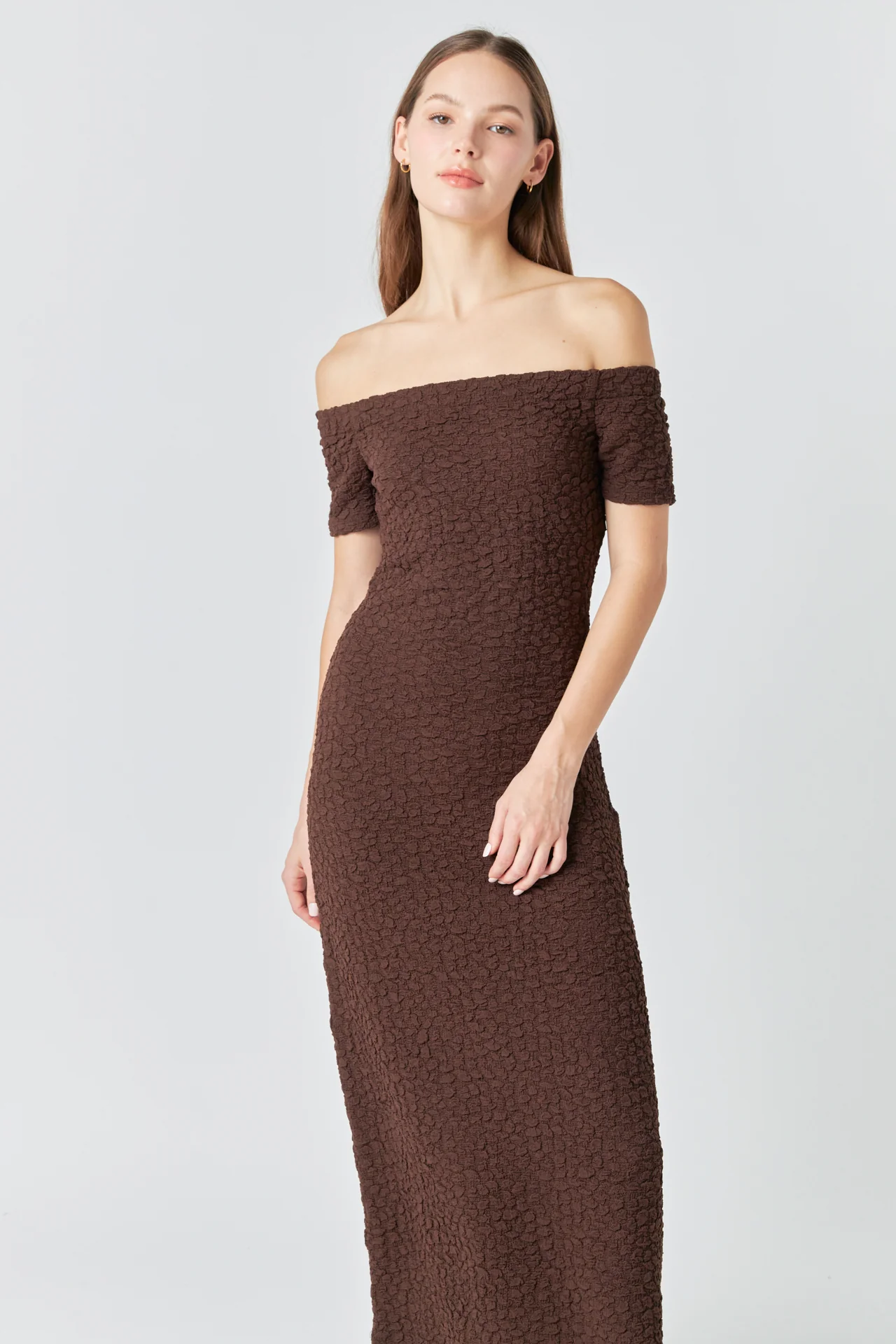 Textured Midi Dress - Image 29