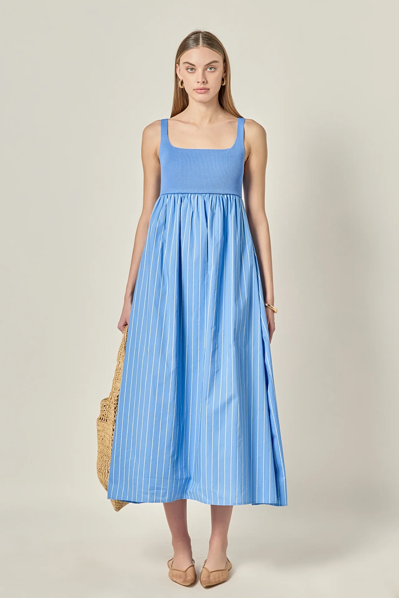 The Eliza Knit Midi Dress