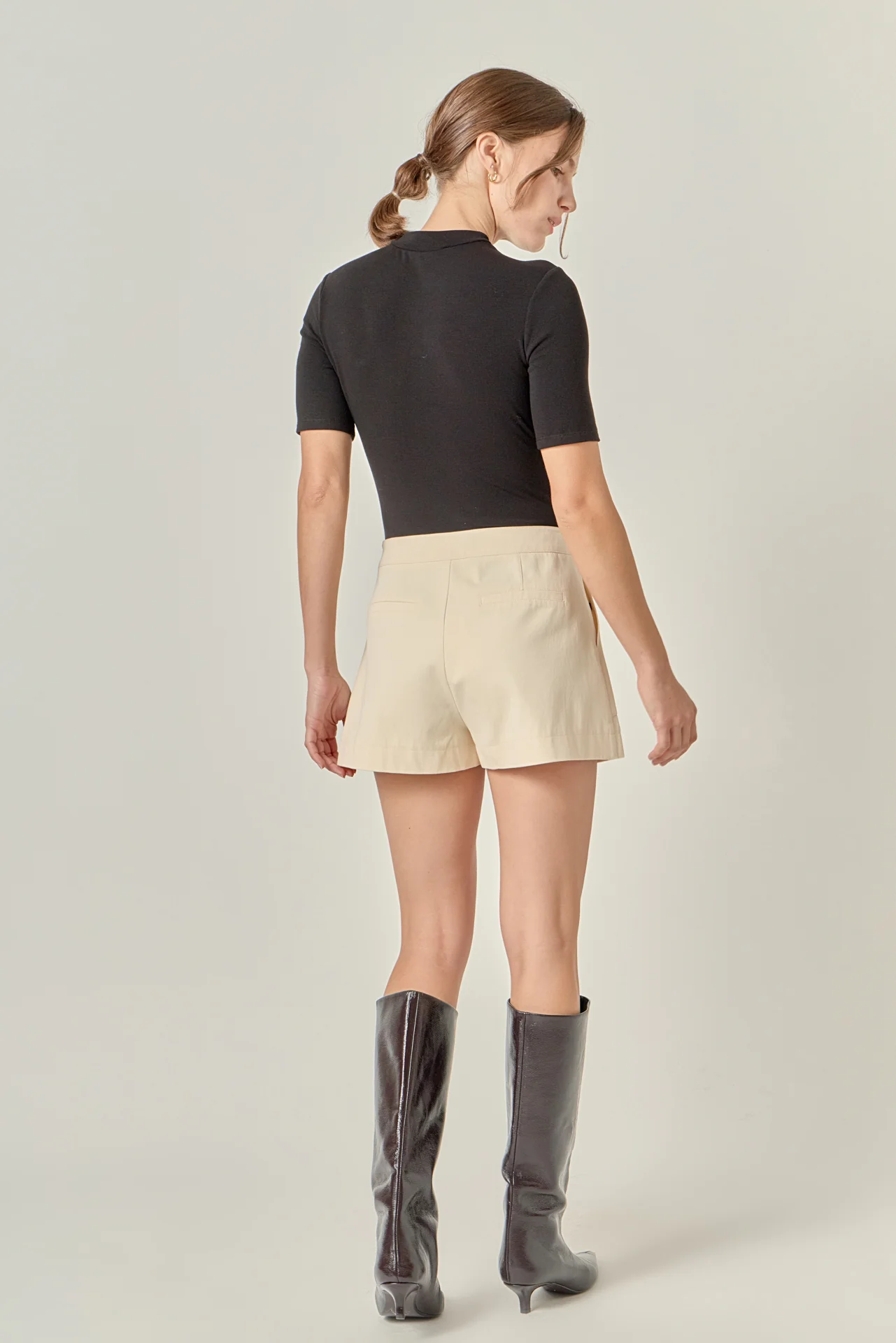 Wrap Detail Mini Skort - Image 4
